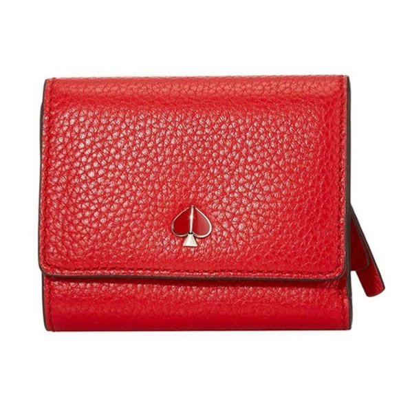kate spade Handbags - kate spade Small Red Tri Fold Wallet NWT